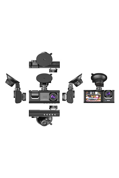 3 Kameralı Araç İçi Kayıt Sistemi
